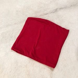 Brandy Melville Red Tube Top!